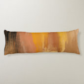 Abstracte aardbodem lichaamskussen (Achterkant)