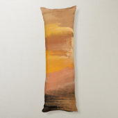 Abstracte aardbodem lichaamskussen (Achterkant (Verticaal))