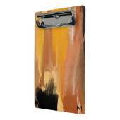 Abstracte aardbodem mini klembord (Angled2)