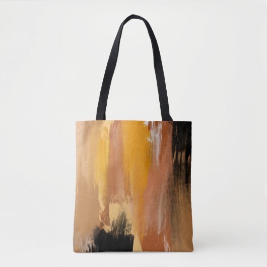 Abstracte aardbodem tote bag (Voorkant)