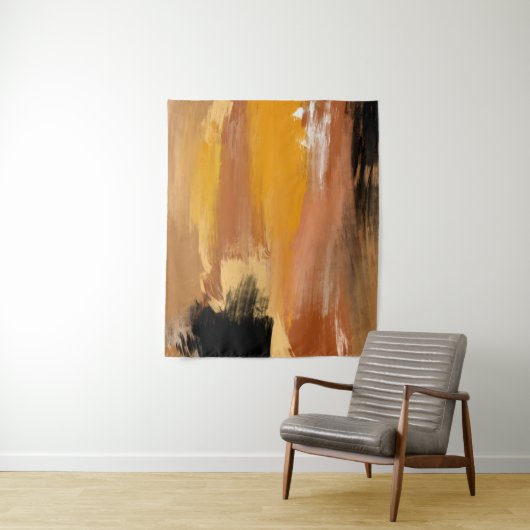 Abstracte aardbodem wandkleed (In situ)