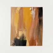 Abstracte aardbodem wandkleed (Voorkant)