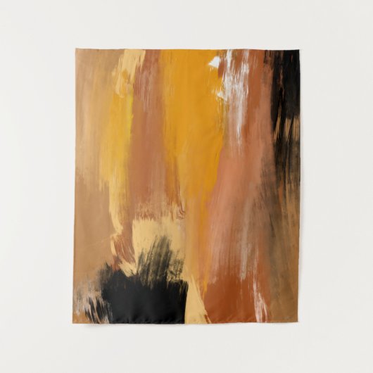 Abstracte aardbodem wandkleed (Voorkant)