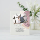 Abstracte Aarde Foto Hartelijk dank (Staand voorkant)