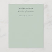 Abstracte Aarde Foto Hartelijk dank (Achterkant)