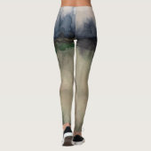 Abstracte Aarde-Leggings Leggings (Achterkant)