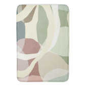 Abstracte aardheid badmat (Voorkant Verticaal)