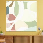 Abstracte aardheid canvas afdruk (Insitu (Woonkamer))