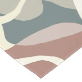 Abstracte aardheid korte tafelloper (Hoek)