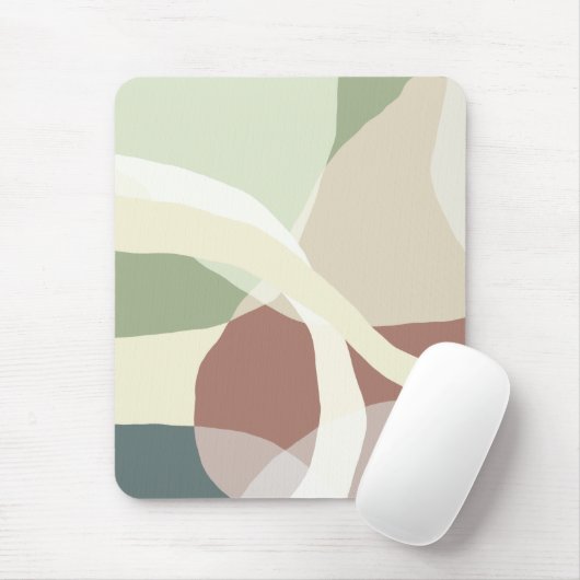 Abstracte aardheid muismat (Met muis)