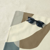 Abstracte aardheid strandlaken (In situ)