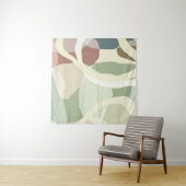 Abstracte aardheid wandkleed (In Situ (horizontaal))