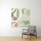 Abstracte aardheid wandkleed (In situ)