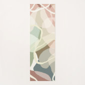 Abstracte aardheid yogamat (Voorkant)