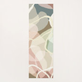 Abstracte aardheid yogamat (Achterkant)