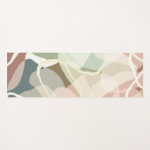 Abstracte aardheid yogamat (Voorkant (horizontaal))