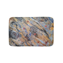 Abstracte aardse gouden en zilveren vlinder