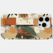 Abstracte Aardse Minimalist - Organische Natuur Case-Mate iPhone Case (Achterkant (horizontaal))