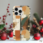 Abstracte Aardse Minimalist - Organische Natuur Case-Mate iPhone Case