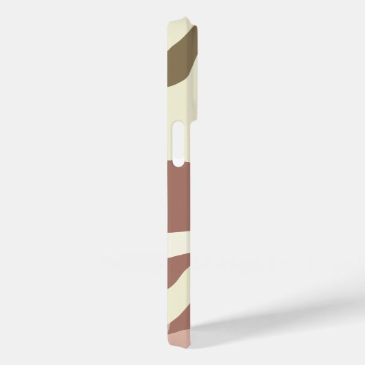 Abstracte aardse ondertoon Case-Mate iPhone case (Achterkant / Rechts)