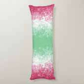Abstracte Abroseksuele vlag Lichaamskussen (Achterkant (Verticaal))