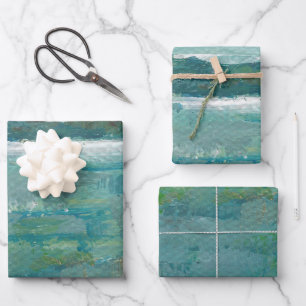 Abstracte  Abstracte strand kust Inpakpapier Vel