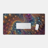 Abstracte abstractie van fractals bureaumat (Keyboard & Muis)