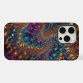 Abstracte abstractie van fractals iPhone hoesje (Achterkant horizontaal)