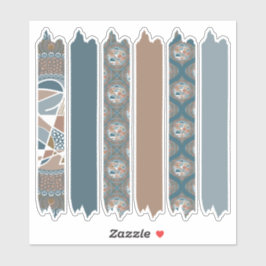 Abstracte Accent Dot Mandala Patterns Washi Tape Sticker