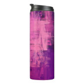 Abstracte achtergrond. 2d illustratie. Digitale ac Thermosbeker (Geroteerd rechts)