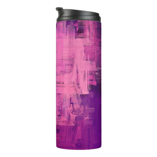 Abstracte achtergrond. 2d illustratie. Digitale ac Thermosbeker (Geroteerd rechts)