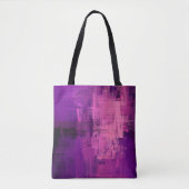 Abstracte achtergrond. 2d illustratie. Digitale ac Tote Bag (Voorkant)