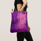 Abstracte achtergrond. 2d illustratie. Digitale ac Tote Bag (Dichtbij)