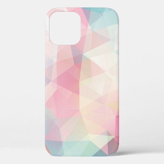 abstracte achtergrond bestaande uit trianglesbackg Case-Mate iPhone case (Achterkant)