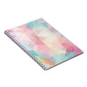 abstracte achtergrond bestaande uit trianglesbackg notitieboek (Rechterzijde)