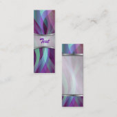 Abstracte achtergrond bladwijzer Visitekaartje (Voorkant / Achterkant)