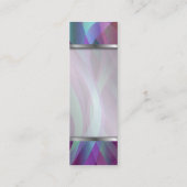 Abstracte achtergrond bladwijzer Visitekaartje (Achterkant)