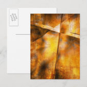 abstracte achtergrond briefkaart (Voorkant / Achterkant)