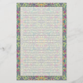 Abstracte  achtergrond briefpapier (Voorkant)