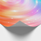 abstracte achtergrond: briljante cirkels achtergro cadeaupapier (Hoek)