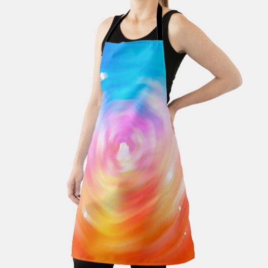 abstracte achtergrond: briljante cirkels achtergro schort (Insitu)