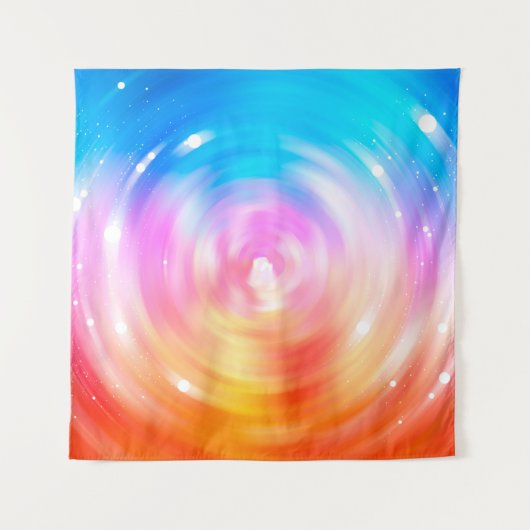 abstracte achtergrond: briljante cirkels achtergro wandkleed (Voorkant)