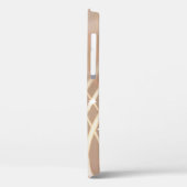 Abstracte achtergrond. bruine achtergrond met golv Case-Mate iPhone case (Achterkant / Links)