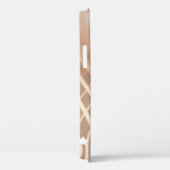 Abstracte achtergrond. bruine achtergrond met golv Case-Mate iPhone case (Achterkant / Rechts)