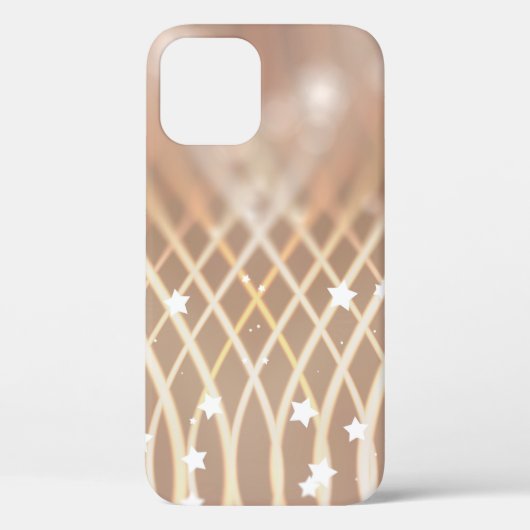 Abstracte achtergrond. bruine achtergrond met golv Case-Mate iPhone case (Achterkant)