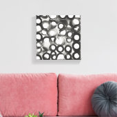 Abstracte achtergrond canvas afdruk (Insitu (Woonkamer))