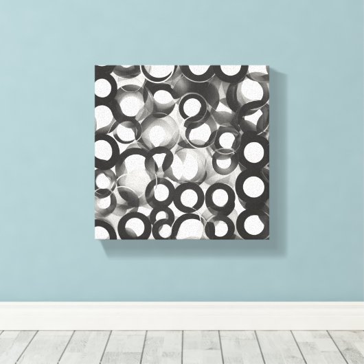 Abstracte achtergrond canvas afdruk (Insitu (Houten vloer))