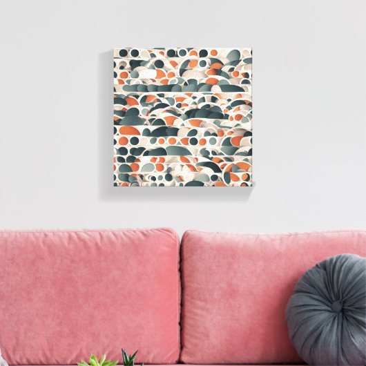 Abstracte achtergrond canvas afdruk (Insitu (Woonkamer))