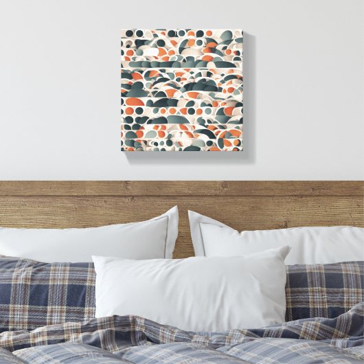 Abstracte achtergrond canvas afdruk (Insitu (Slaapkamer))