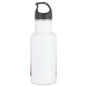 Abstracte achtergrond Cirkel & Rhombus Waterfles (Achterkant)